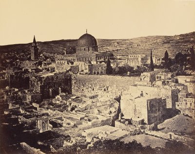 Mount Moriah and the Mosque of Omar by James Robertson